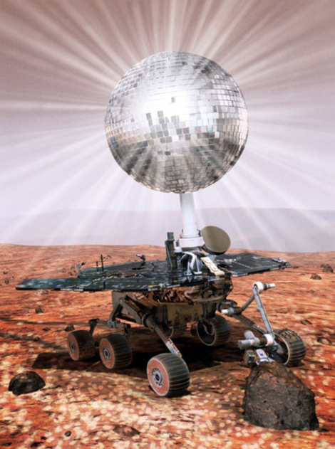 NASA’s re-designed Spirit rover, nicknamed ‘Leper Messiah,’ will measure if sunlight striking the Martian surface is strong enough to produce a snow white tan.